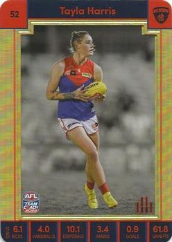 2023 AFLW TeamCoach - Gold #52 Tayla Harris Front